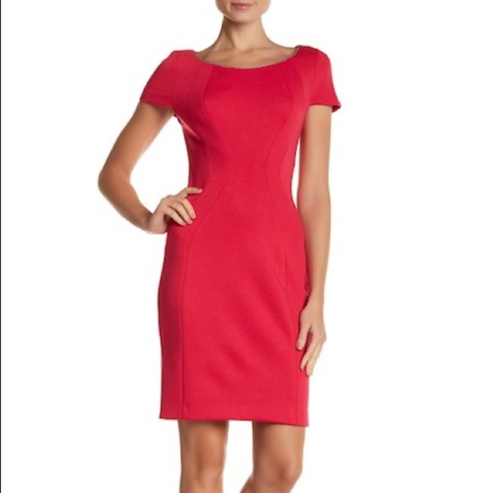 T Tahari Pepita holiday dress